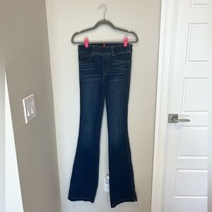 SPANX Dark Blue Bootcut Jeans